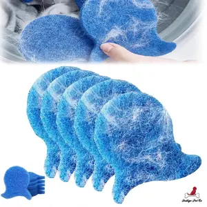 Laundry Pet Hair Removal Fish - 6 Pack