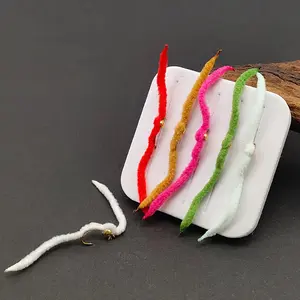 Worm fly bait, fly lure, artificial bait for fly fishing, Fishing Lures
