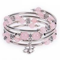 Pink Beads Bracelet