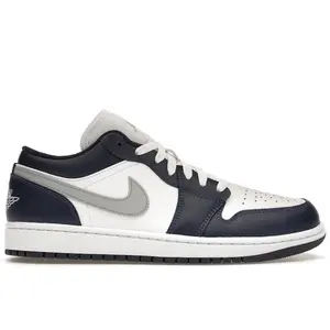 Jordan Men's 1 Low Wolf Grey Midnight Navy Basketball Shoes, from StockX