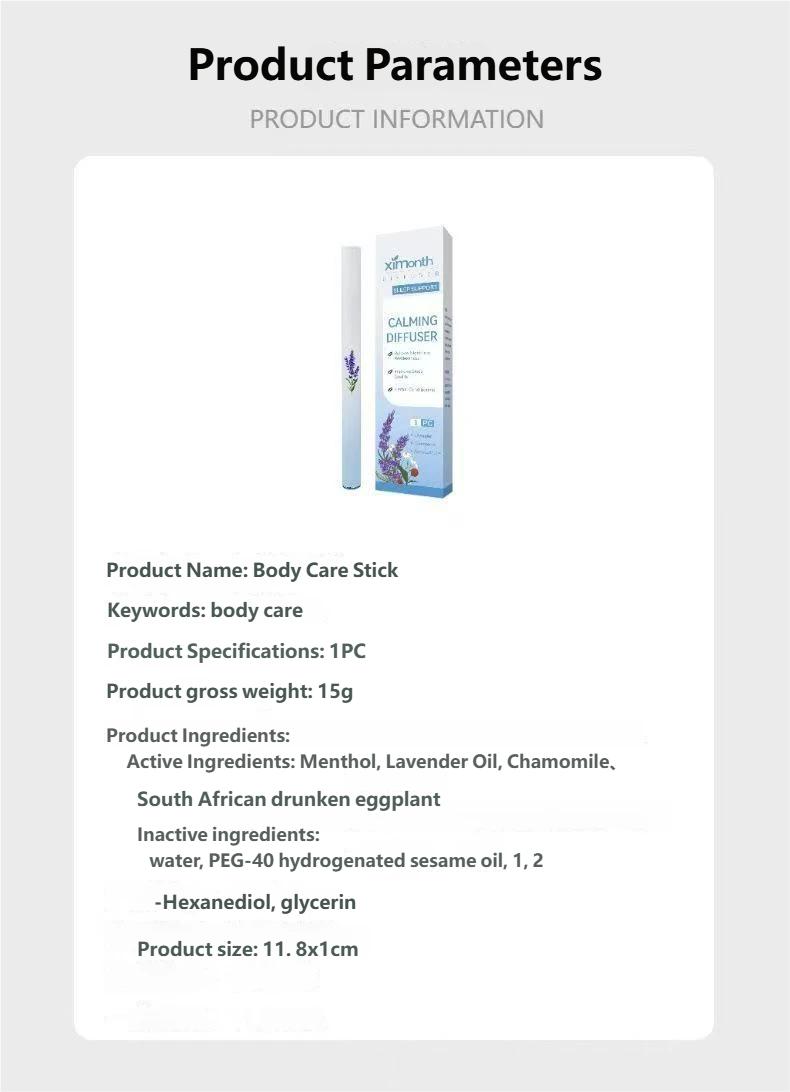 {Flash Sale 3   box}[4 in 1]Ximonth 4 flavors Herbal Diffuser Set with Mullein Thyme & Mint Extracts for Lung Cleanse Sleep Support 600 Uses Natural Remedies for Wellness