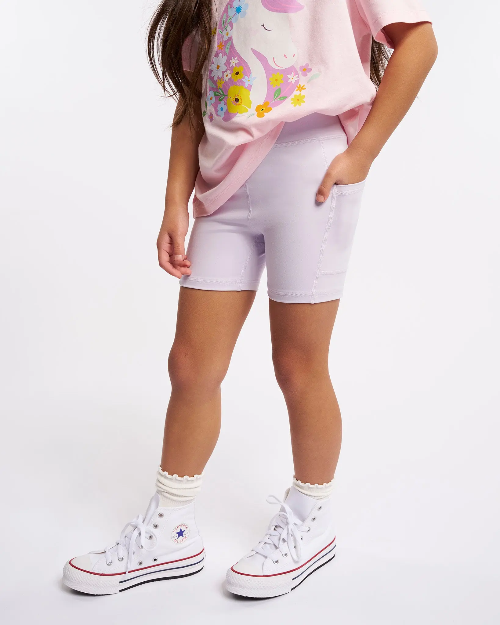 Girls 4" Volleyball Ace Short