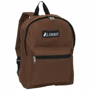 212 MAIN Everest 1045-BW 15 in. Basic Travel Backpack, Functional Storage, Secure Zip Closure