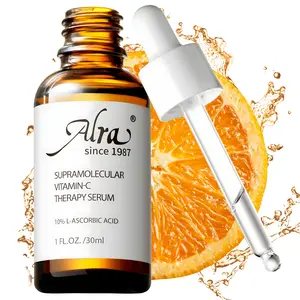 Alra Vitamin C Face Serum Skin Care for Dark Spots Hyperpigmentation Anti-Aging Hydrating Moisturizer Essence for Soft Smooth Radiant Skin