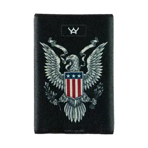 Yay Novelty 1005 Dragon-Themed Flexible Men's Slim Wallet, Front Pocket Use, Coat of Arms Design, Dragon-Themed Men's Wallets, Flexible Men's Wallets