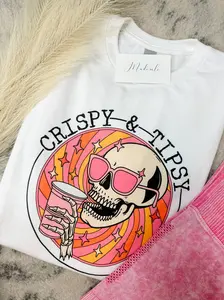 Crispy & Tipsy Graphic Top