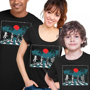 KID GIRLS, BOYS SIZE (Kid Sizes) Youth T shirt Demon Slayer Abbey Road Manga Japan Movie Adult Kids Tees Tanjiro Nezuko Zenitsu Youth T shirt, Adult Unisex Shirt
