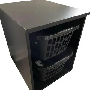 2 Tier Laundry Basket Organizer - Perfect for Home Organization