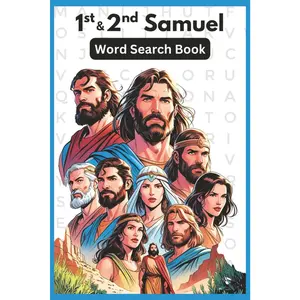 1st & 2nd Samuel: 50+ Word Find Puzzles about Bible Words & Bible Names from the Books of 1st & 2nd Samuel| Gift for Seniors, Holidays & Relaxing