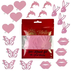 Tanning Sticker Sun Kissed Set | Version Two 5 Unique Pieces