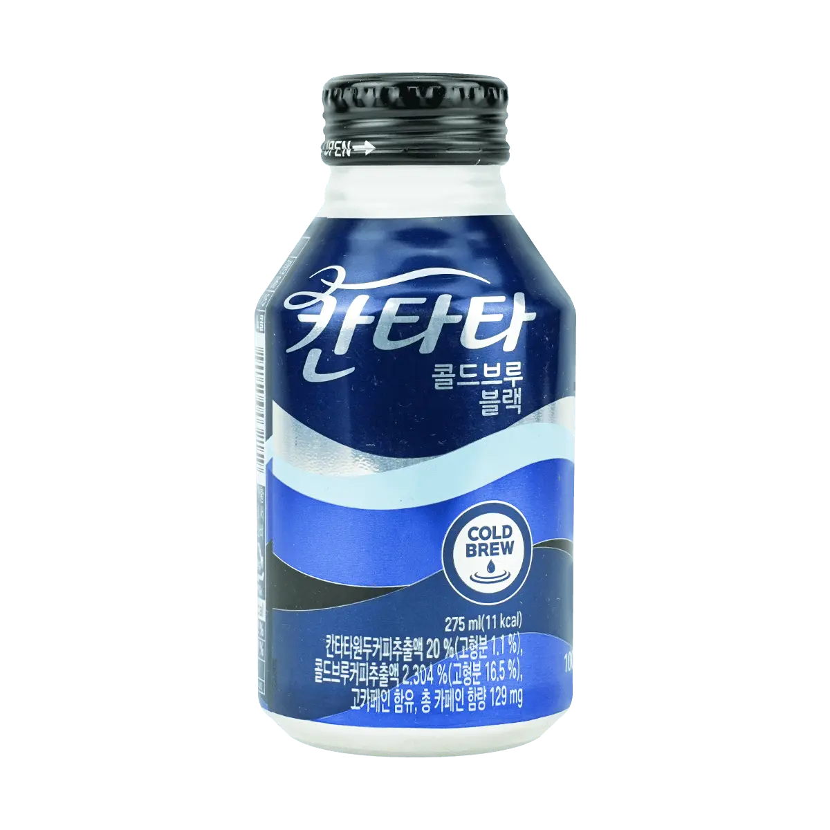 LOTTE Arabica Blend Coffee Drink 275ml - Premium Korean Cold Brew, Ready-to-Drink