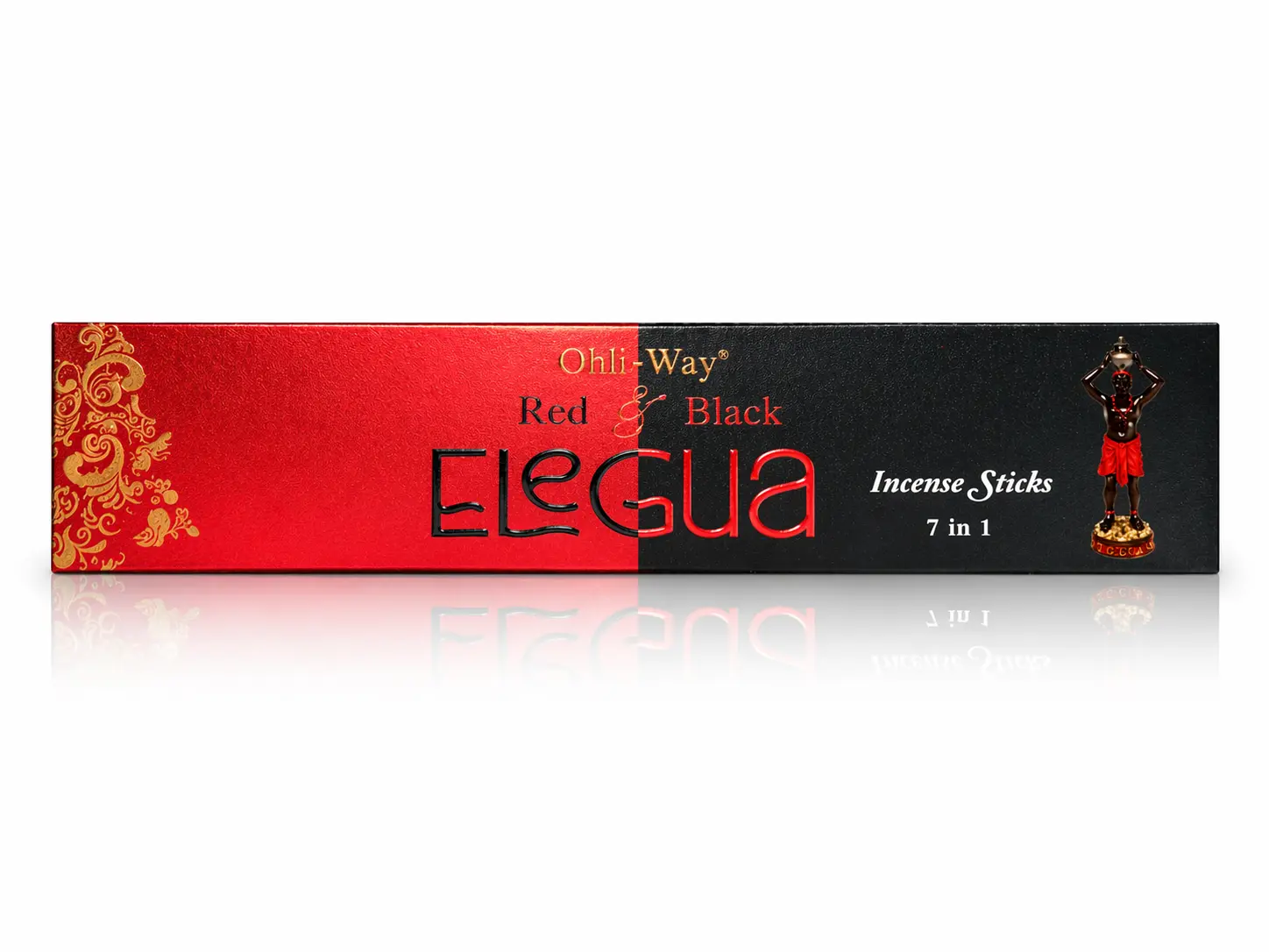 Elegua Incense Sticks – Red & Black 7 in 1 Spiritual Incense