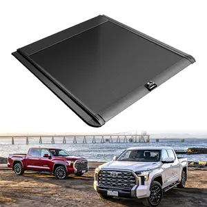 Retractable Truck Bed Tonneau Cover Compatible with 2022-2026 Toyota Tundra (5.5' /65.4") Truck Bed Cover Password Lock