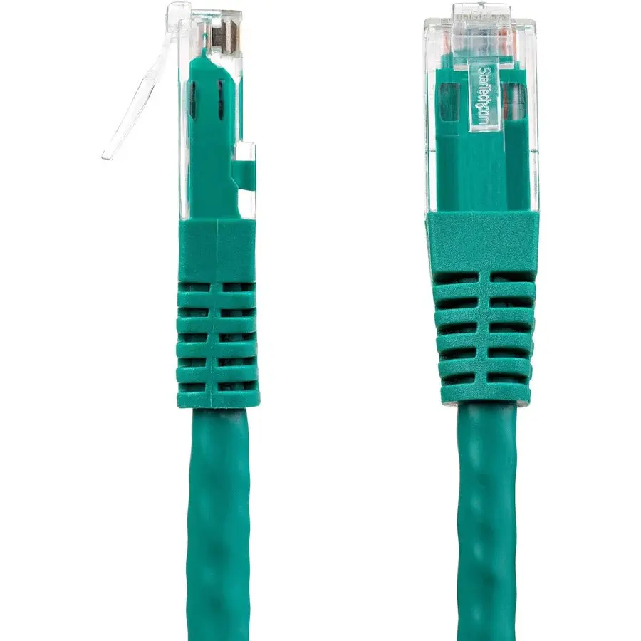 StarTech.com 3ft CAT6 Ethernet Cable - Green Molded Gigabit - 100W PoE UTP 650MHz - Category 6 Patch Cord UL Certified Wiring/TIA