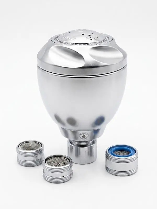Greenlite Water Saving Kit 1.5GPM Fixed Showerhead 3 Aerators Bathroom Kitchen