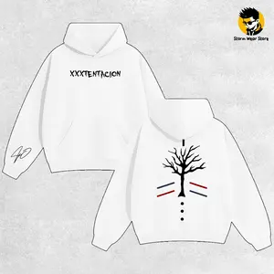 XXXTentacion Graphic Tee, XXXTentacion Tree Tattoo Tee Hoodie, 90s Hip-hop Street Style Shirt, XXXTentacion Fans T-shirt, Unisex Graphic For Rap Fans Clothing, Rapper Tee, Cotton Crewneck Clothes Top