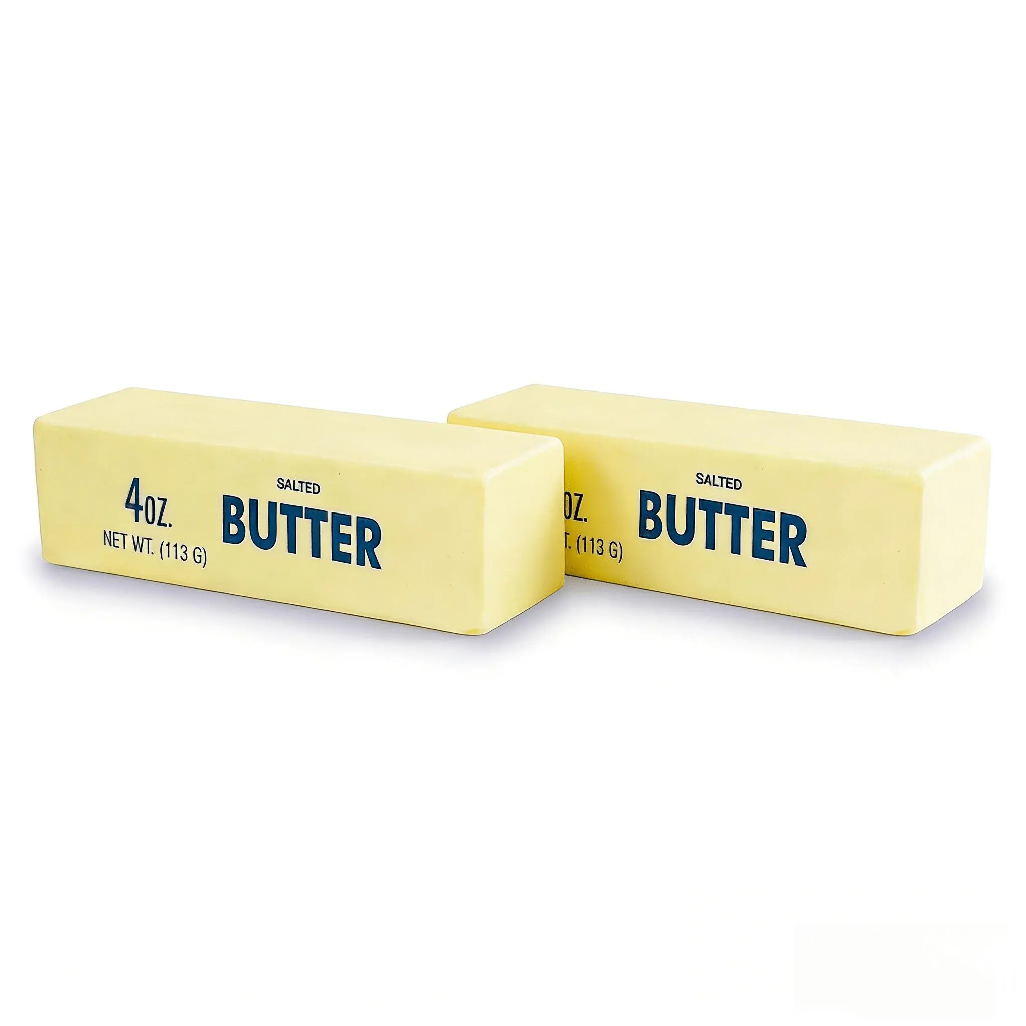 2pc Slow Rising Butter Stick Squishies - Taba Jelly Cube Stress Relief Toys, Finger Stimulation Fidget Toys for ADHD Adults, Thoughtful Party Favor Birthday Gifts, Slow Rising Squishy