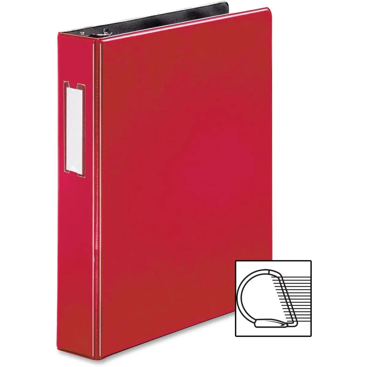 Red 1.5 in. Ring Binder with Ring Binding, Office Stationery for Computers & Office Equipment Use