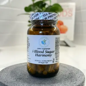 IFastFit I-Sugar Harmony Herbal Supplement sugar support 90 Veggie Capsules - 100% Vegetarian for Healthcare and Vitality - Vitamin