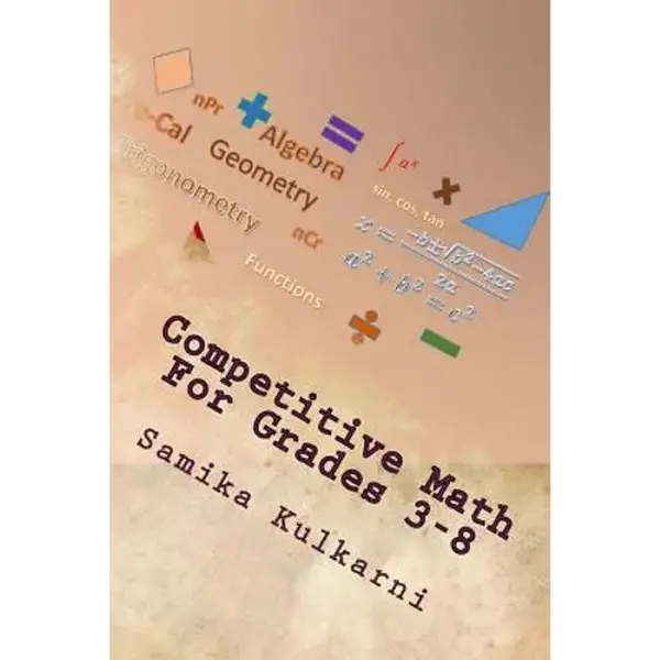 Competitive Math For Grades 3-8 - Paperback