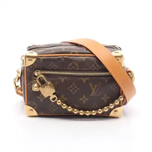 Pre-owned Louis Vuitton Canvas Shoulder Bags Mini Soft Trunk Monogram Archive Shoulder Bag