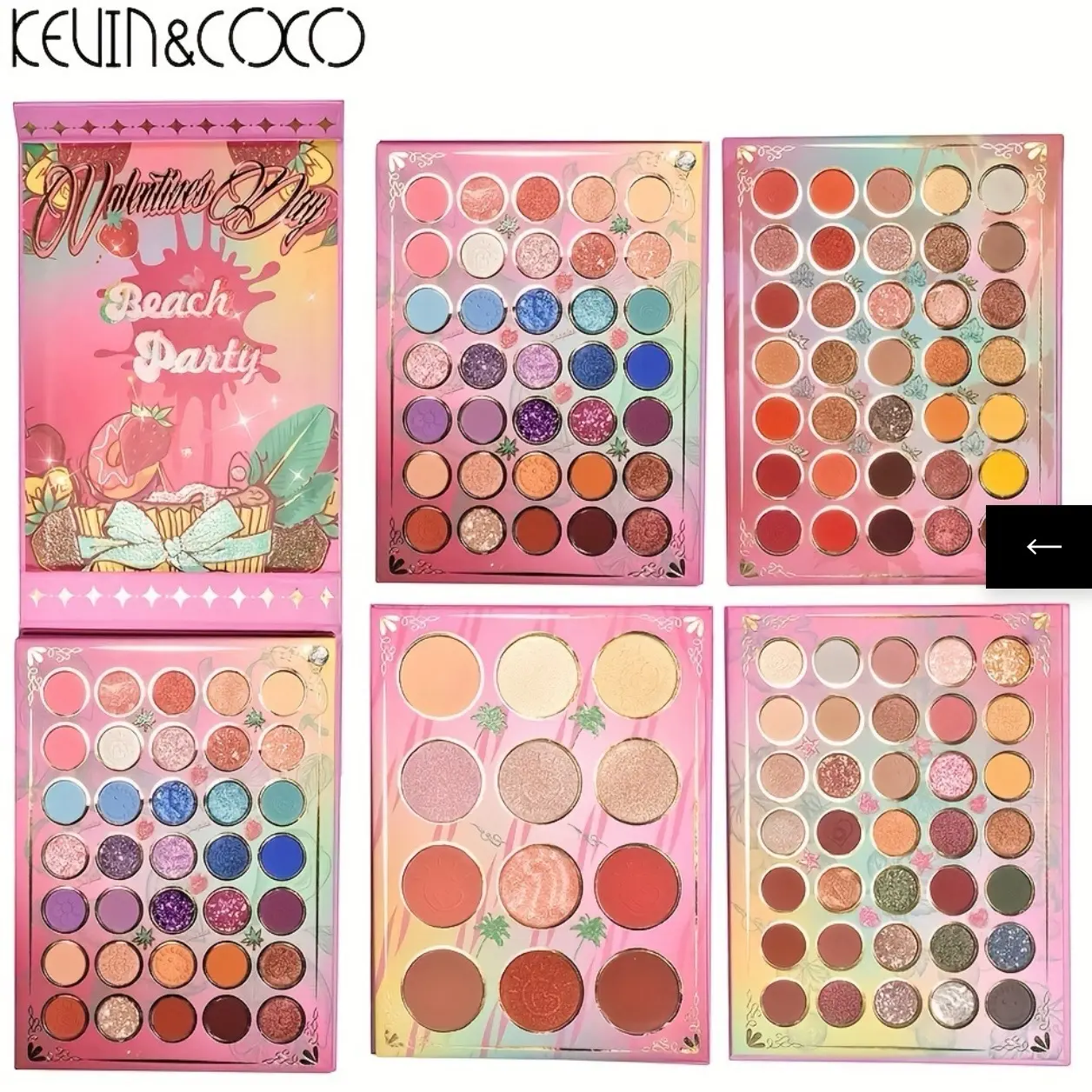 Kevin&Coco 117color Eyeshadow Makeup Cosmetic