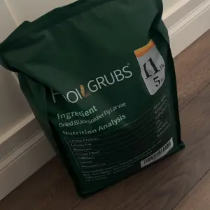 11LBS Non-GMO-Dried Worms for Chickens All Natural Dried Black Soldier Fly Larva Treats, Dried Meal Worms for Chickens, Hens, Birds... Dry Food