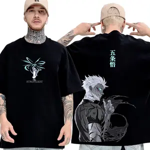 Gojo Satoru Ver3 JJK Shirt, Jujutsuu Kaisenn Character Tee, Satorru Anime Color Sweatshirt, Unisex 2024 Hoodie Menswear Top Cotton Breathable