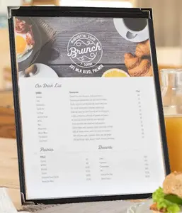 Custom Menus - Customizable Menu for Your Restaurant with Design and Print, Ideal for Upgrades
