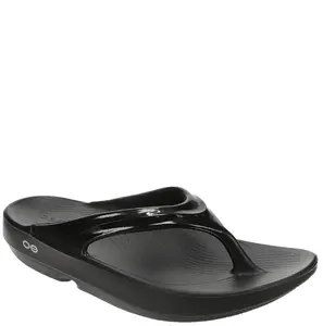 OOFOS OOlala Sandal Unisex, Cushioned Recovery Flip Flops with Arch Support, Comfortable Summer Beach Casual Footwear