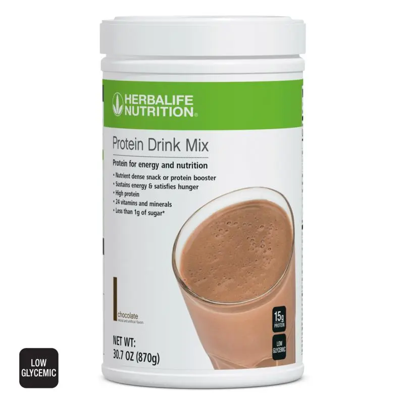 Herbalife Protein Drink Mix Chocolate 870 g – Plant-Based Protein Powder
