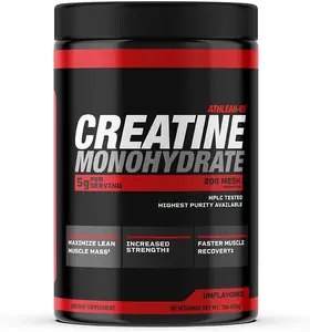 X-CREATINE Pure Micronized Creatine Monohydrate Powder - Supports Muscle Strength, Power, and Recovery - Gluten-Free, Non-GMO, Performance Enhancing Supplement (90 Servings)