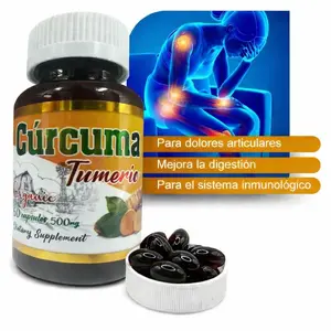 Curcuma Black 60 Capsulas – Cúrcuma Black 60 capsulas blandas suplemento nutricional – Suplemento Cúrcuma Negro