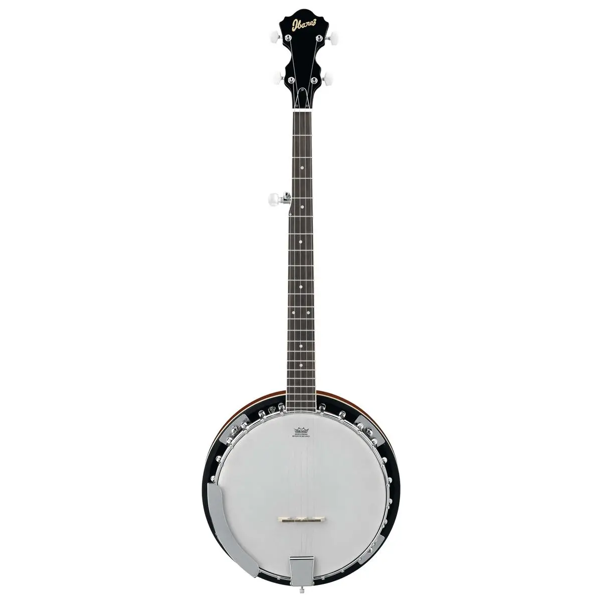 Ibanez B50 5-String Banjo - 22 Frets, Mahogany Neck, Rosewood Fretboard, Ivory Resonator Binding
