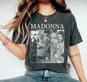 Madonna Vintage Shirt, Madonna Concert Shirt All Size