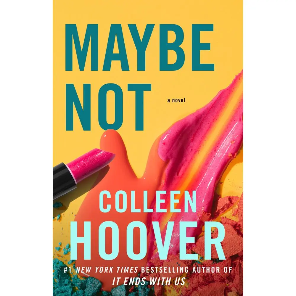 USED-Like New "Maybe Not" English Novella by #1 New York Times Bestselling Author Colleen Hoover, Soft Cover Book - Gift for Novel Lovers