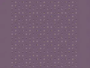 American Bold | Circular - Murasaki by Frank Lloyd Wright for Cloud9 | 228693 | 100% Organic Cotton