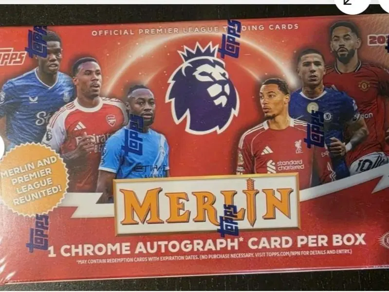 2026 Topps Merlin Soccer Hobby Box
