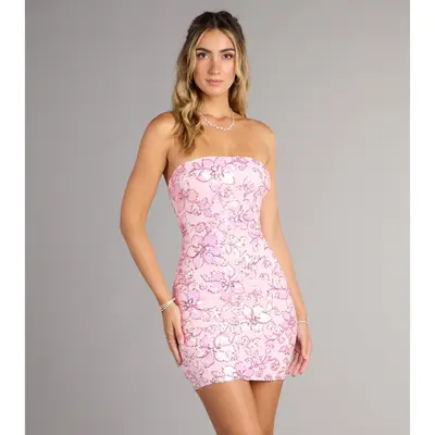 Shimmer Bloom Lace Up Sequin Bodycon Dress Windsor - TikTok Shop Shimmer Bloom Lace Up Sequin Bodycon Dress Windsor - TikTok Shop