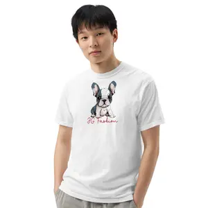 Camiseta gruesa teñida unisex
