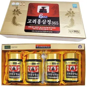 Korean 6 Years Red Ginseng Extract 365 Health Support 240g x 4ea Gift Set Vitamin
