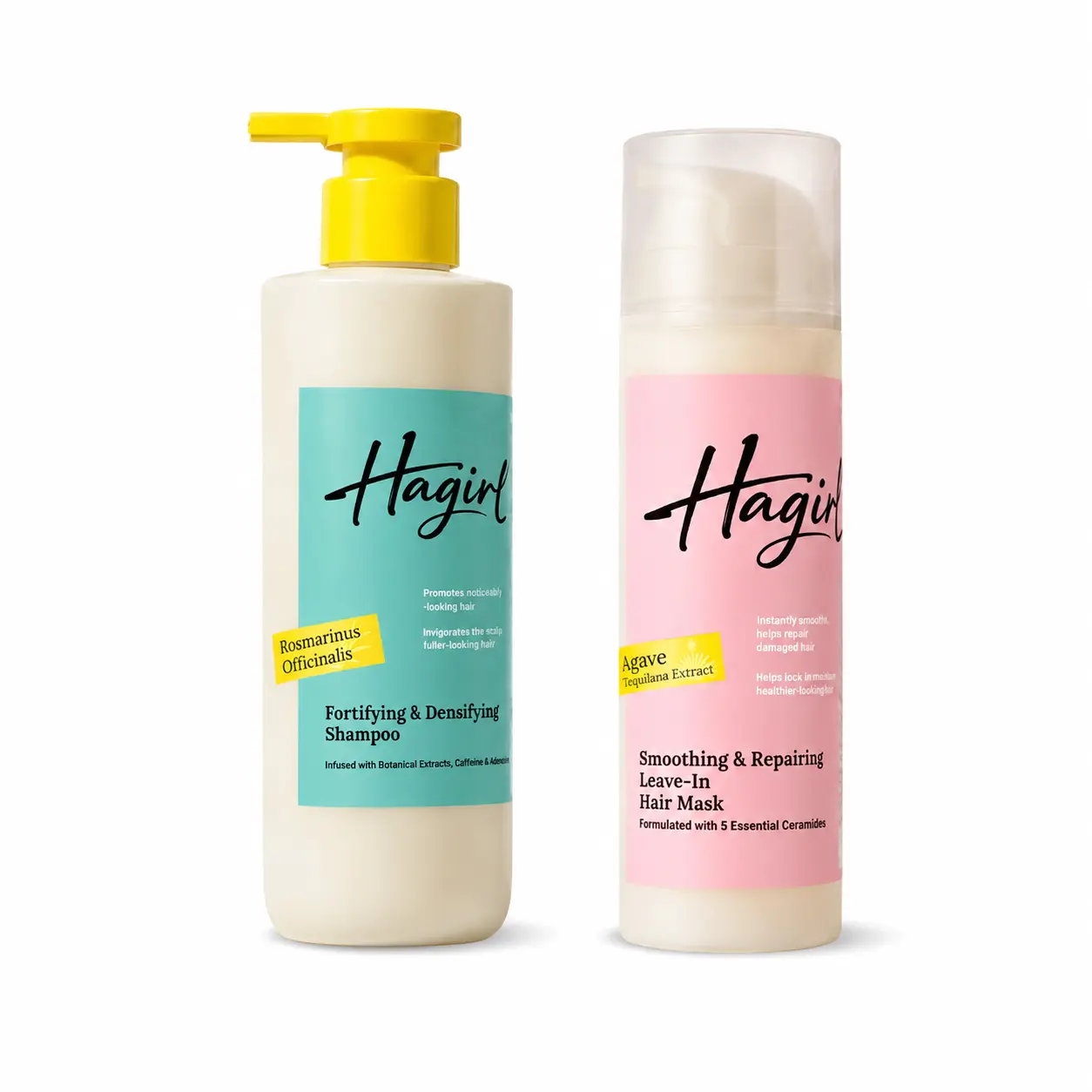 hagirl Anti-Frizz Hair Care Set with Shampoo & Leave-In Hair Mask hagirl Anti-Frizz Hair Care Set with Shampoo & Leave-In Hair Mask