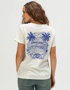 ROXY Island Lagoon Womens Boyfriend Tee