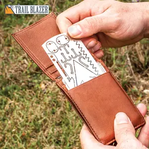 Trailblazer Survival Multi-Tool Card - Flexible Aluminum 15 Tools