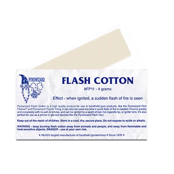 Theatre Effects Pyrowizard™ Flash Cotton - 4 grams