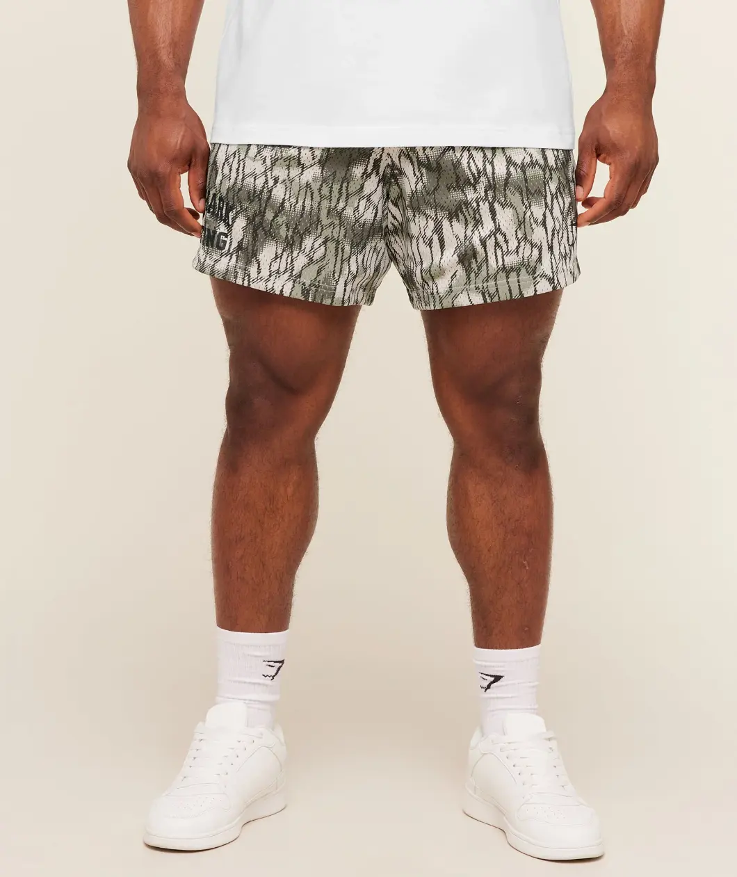 Lifting Mesh 5" Shorts, Men's Athletic Gym Training & Workout Shorts