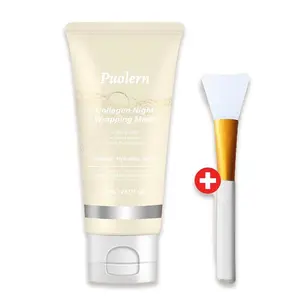 Collagen Wrapping Peel Off Facial Mask - Elasticity & Hydration Care, Reduces Sagging & Dullness - Hydrolyzed Collagen for Glowing Skin, with Collagen + Niacinamide + Hyaluronic acid+ Honey extract