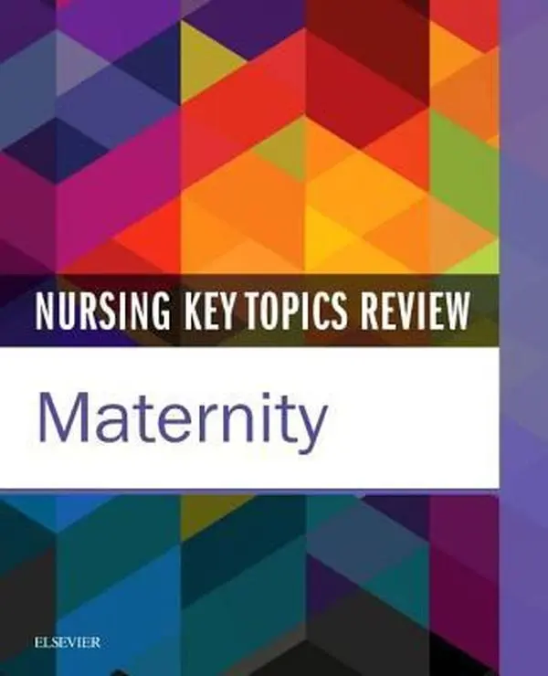 USED Book - Nursing Key Topics Review: Maternity by Elsevier (Paperback) - english