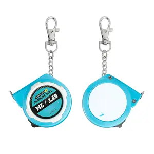 Mini Tape Measure, 2 count 6FT Inch/Metric Small Tape Measure, Retractable Easy Reading  Measurement Tape, Pocket Size Small Tape Measure for Engineer, Portable, ABS Protective Casing