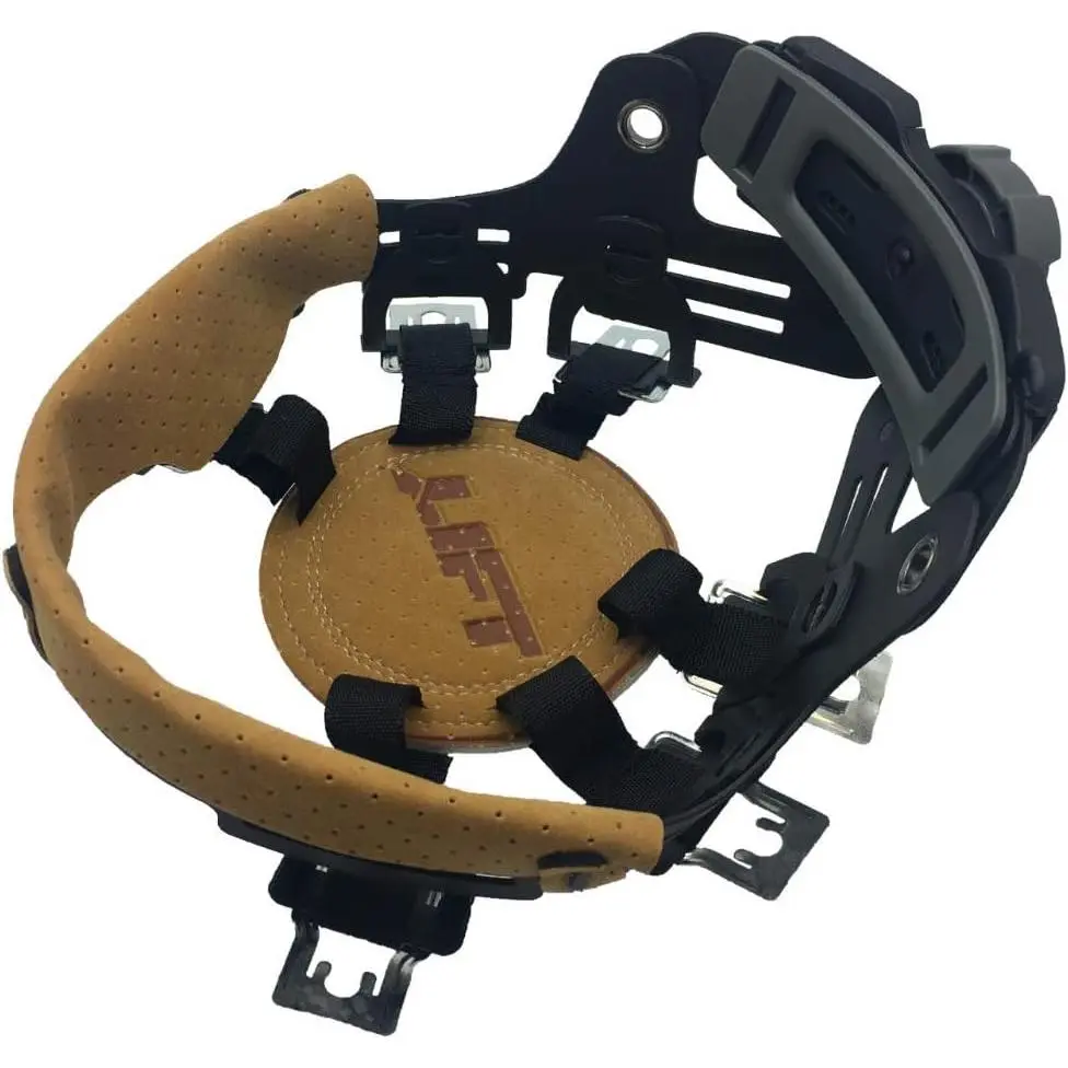 Lift Safety HDF-18RS DAX Hard Hat Replacement Suspension, Safety Gear for Construction, Adjustable Ratcheting Design with Plastic Cinch Strap, Dome Padding